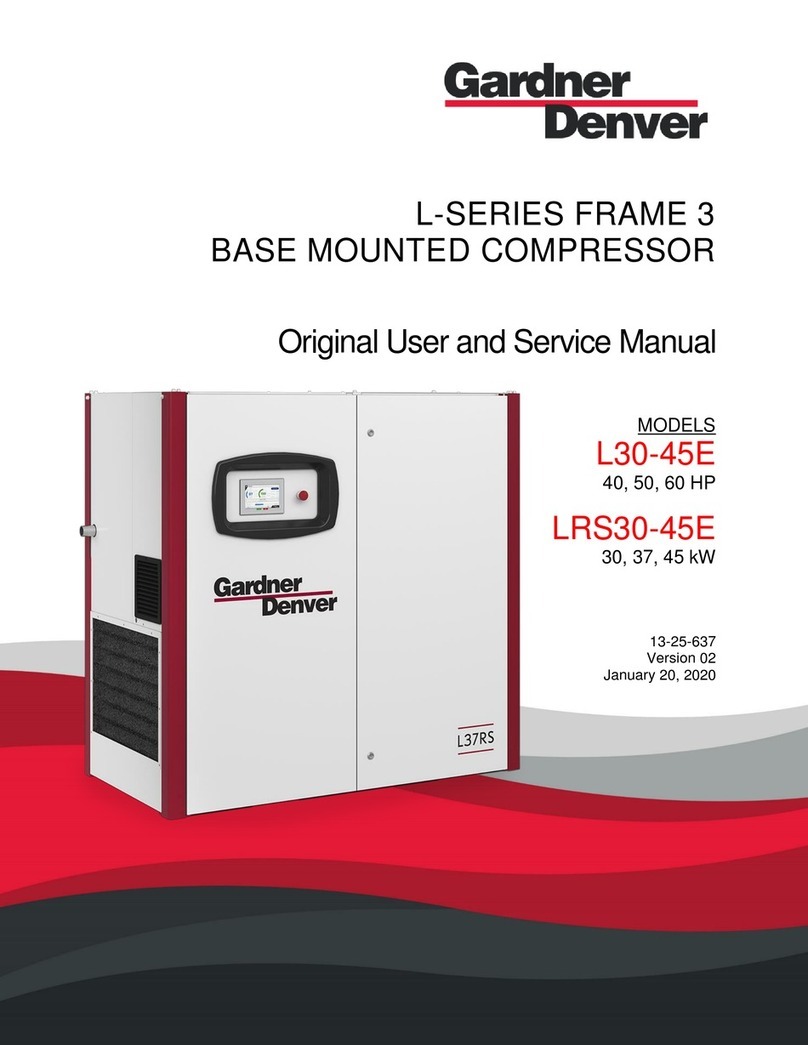 Gardner Denver L30-45E Service manual Gardner Denver L30-45E Service manual