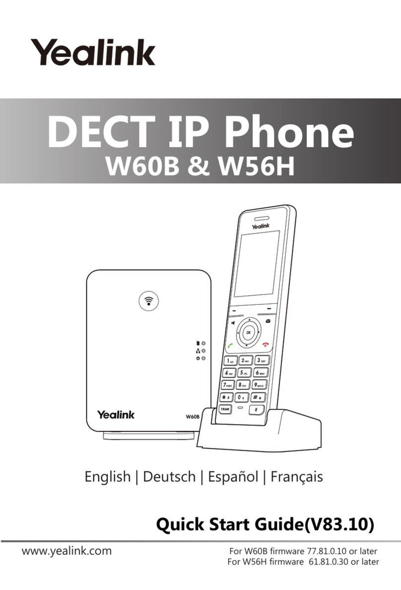 Yealink W56H User manual