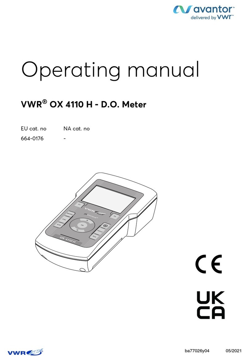 avantor VWR OX 4110 H User manual