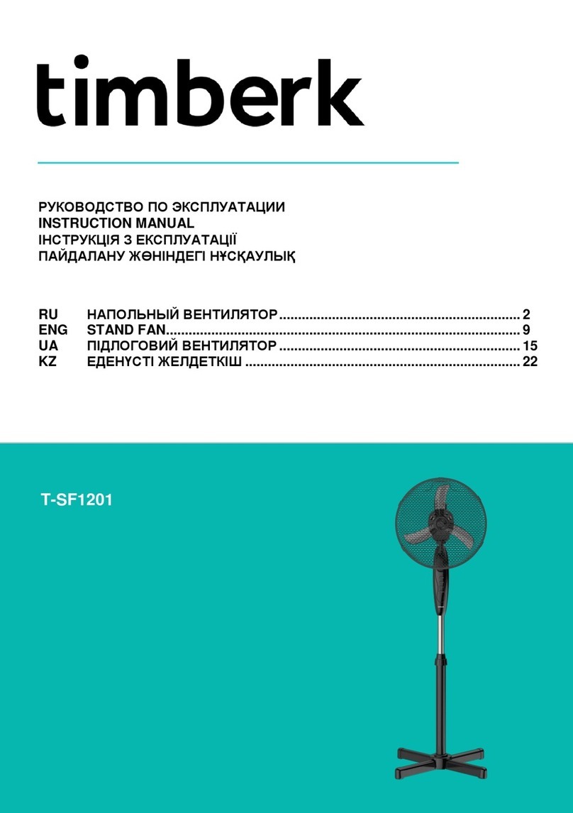 Timberk T-SF1201 instruction manual