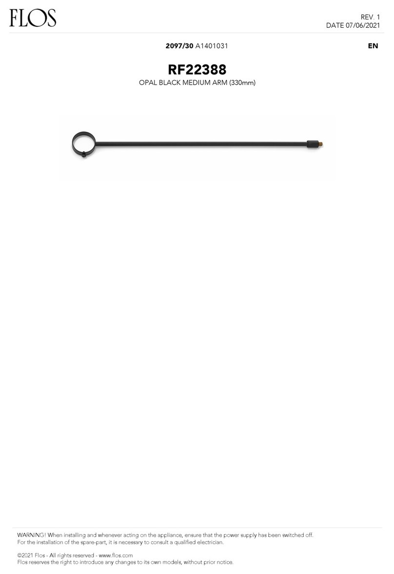 FLOS RF22388 User manual