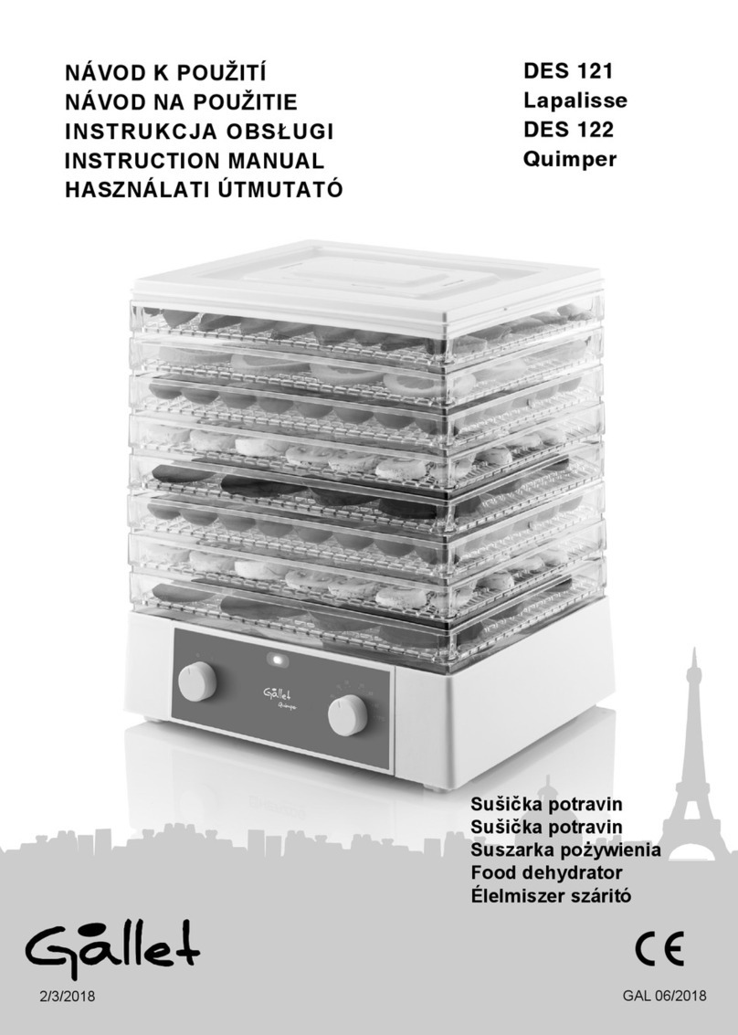 Gallet Lapalisse DES 121 User manual