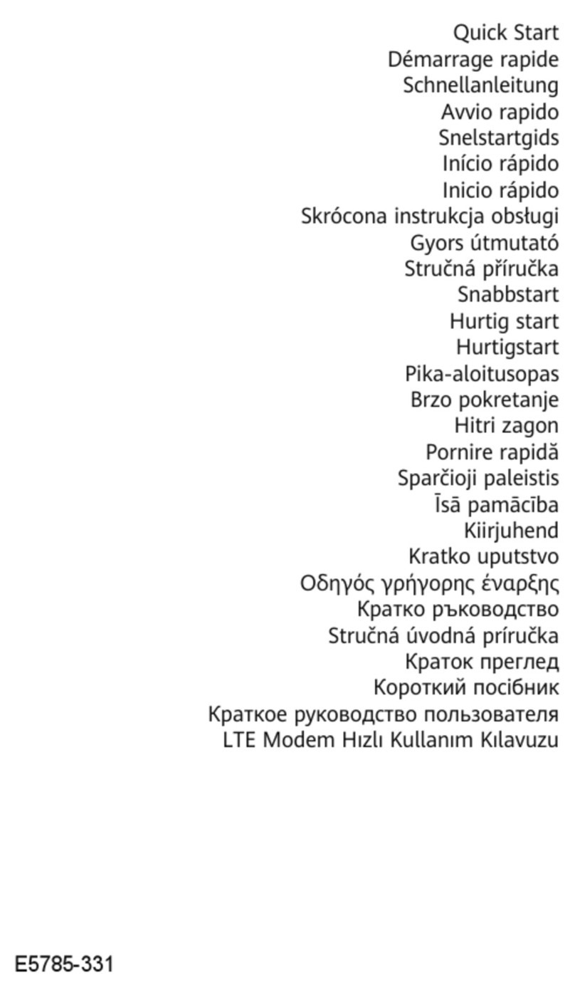 Huawei E5785-331 User manual