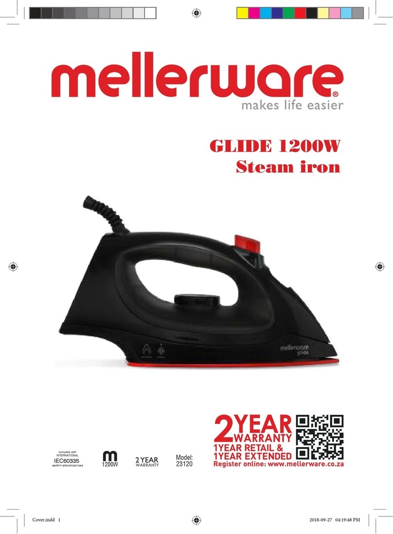 Mellerware GLIDE 23120 instructions