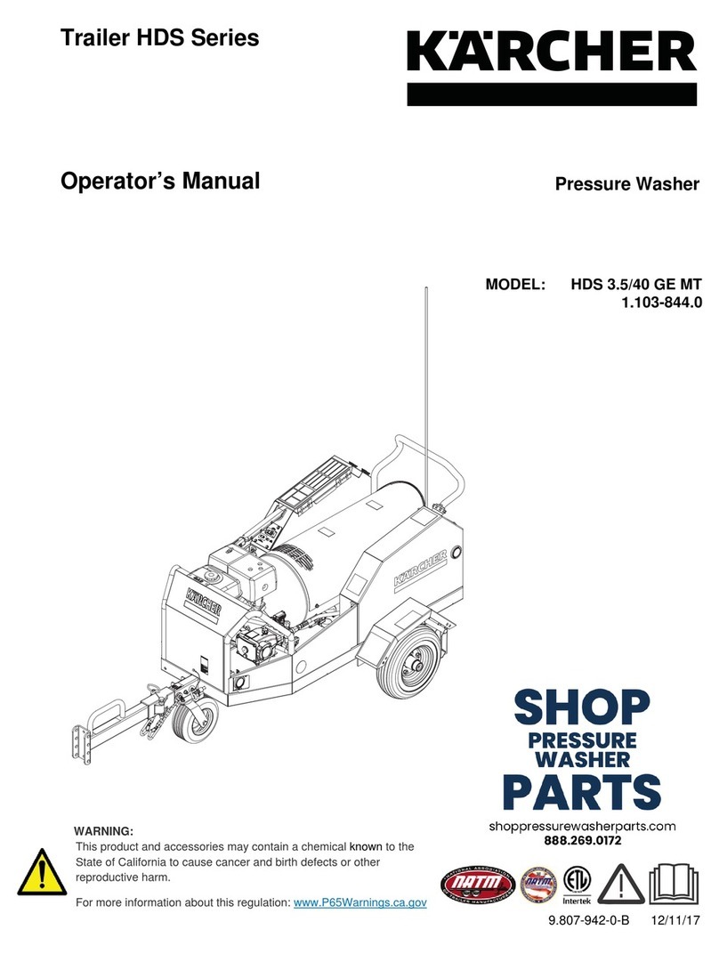 Kärcher HDS 3.5/40 GE MT User manual