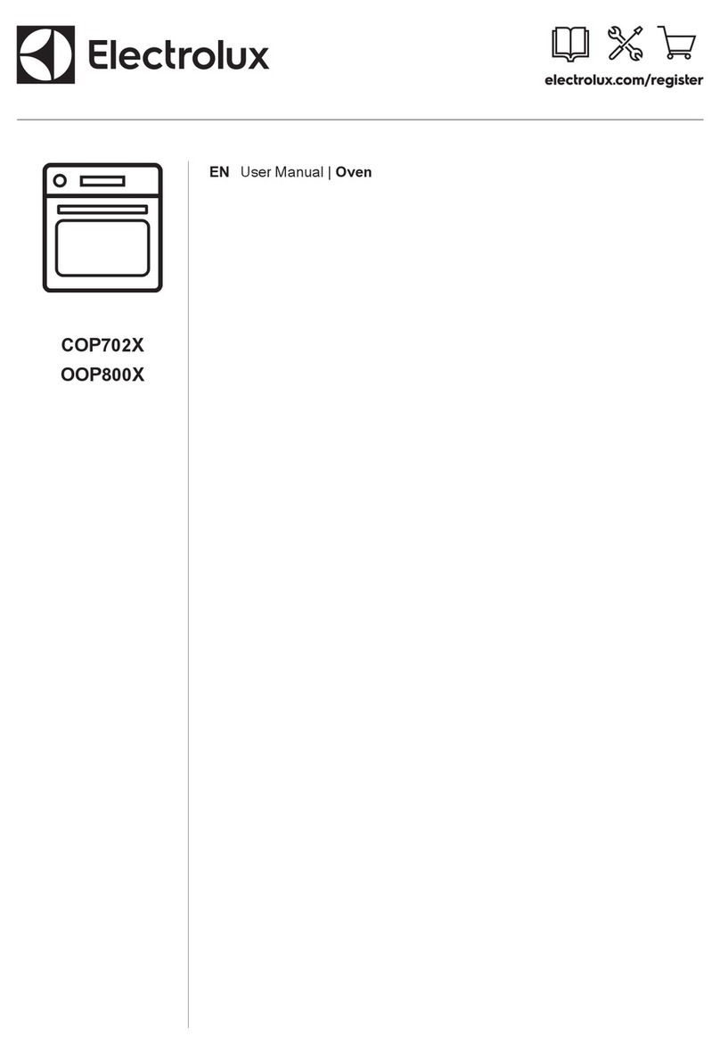 Electrolux OOP800X User manual