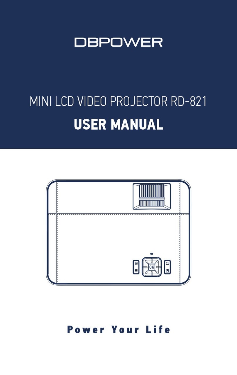 DB POWER RD-821 User manual
