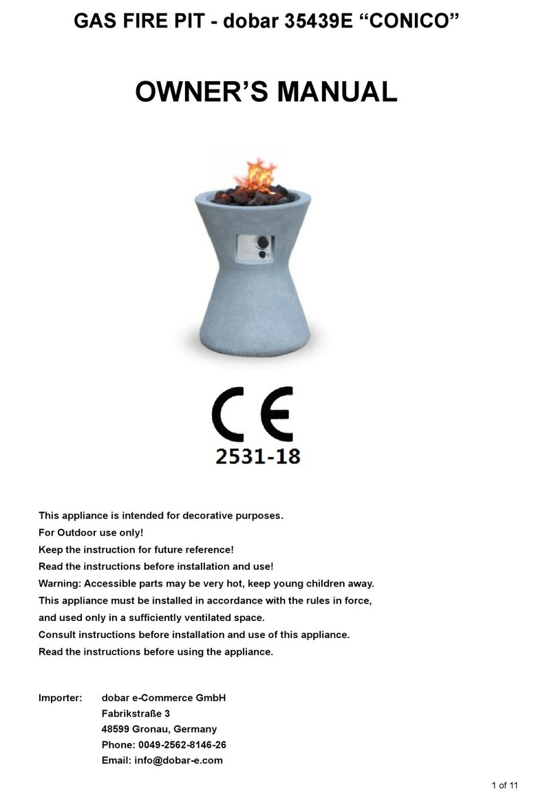 dobar CONICO 35439E owner's manual dobar CONICO 35439E owner's manual