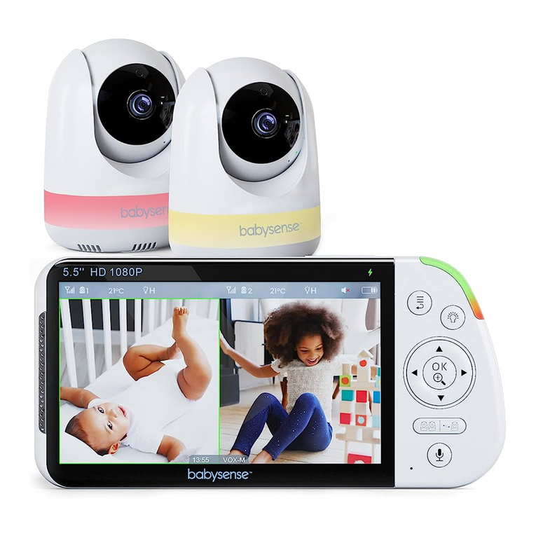 BabySense Max View user manual