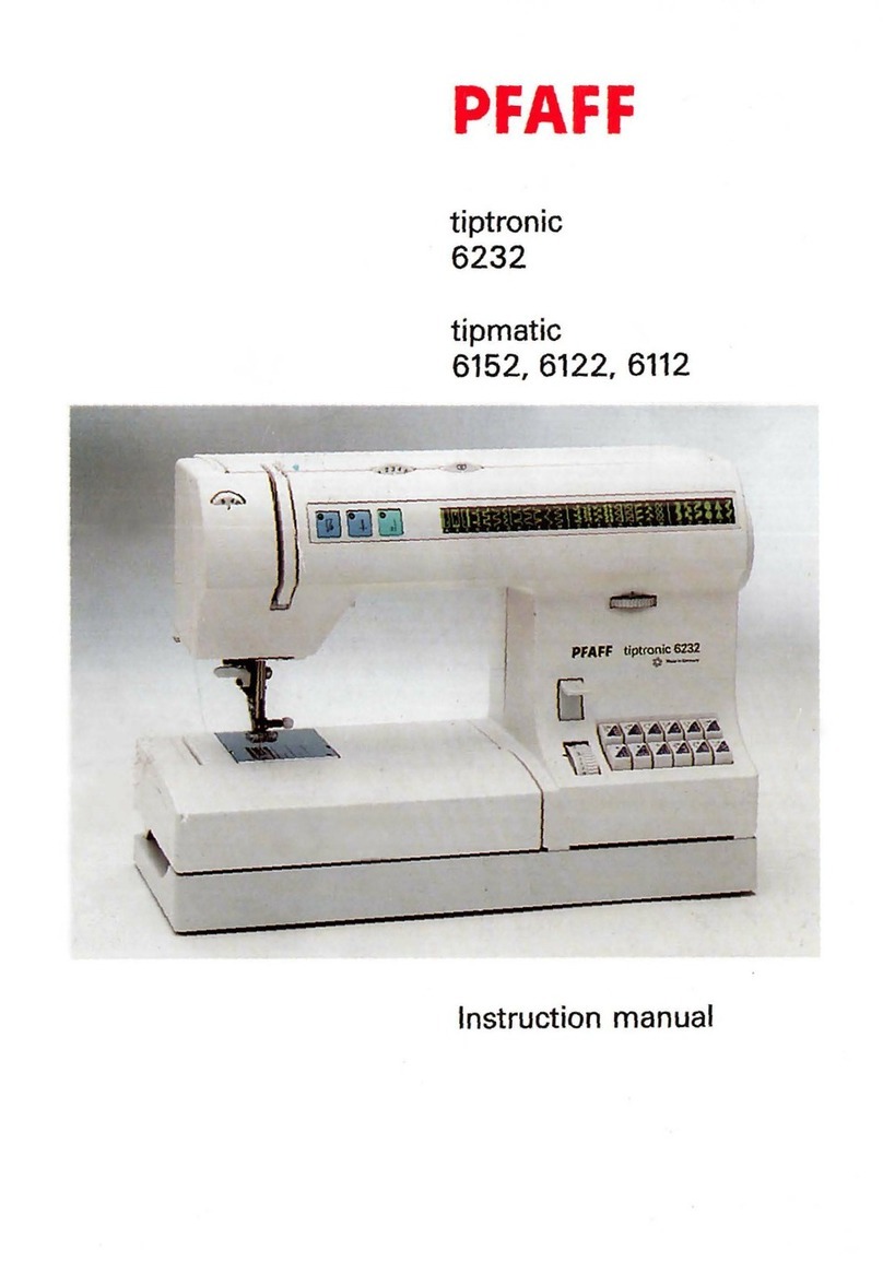 Pfaff tiptronic 6232 instruction manual