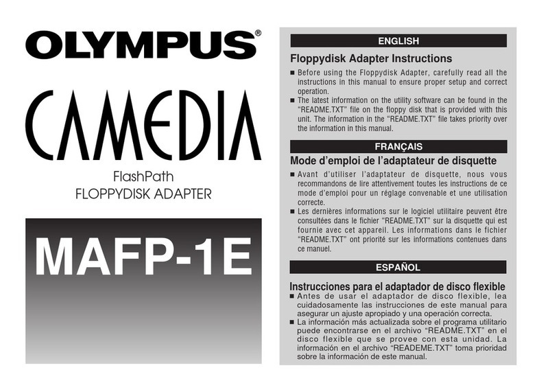 Olympus CAMEDIA MAFP-1E User manual