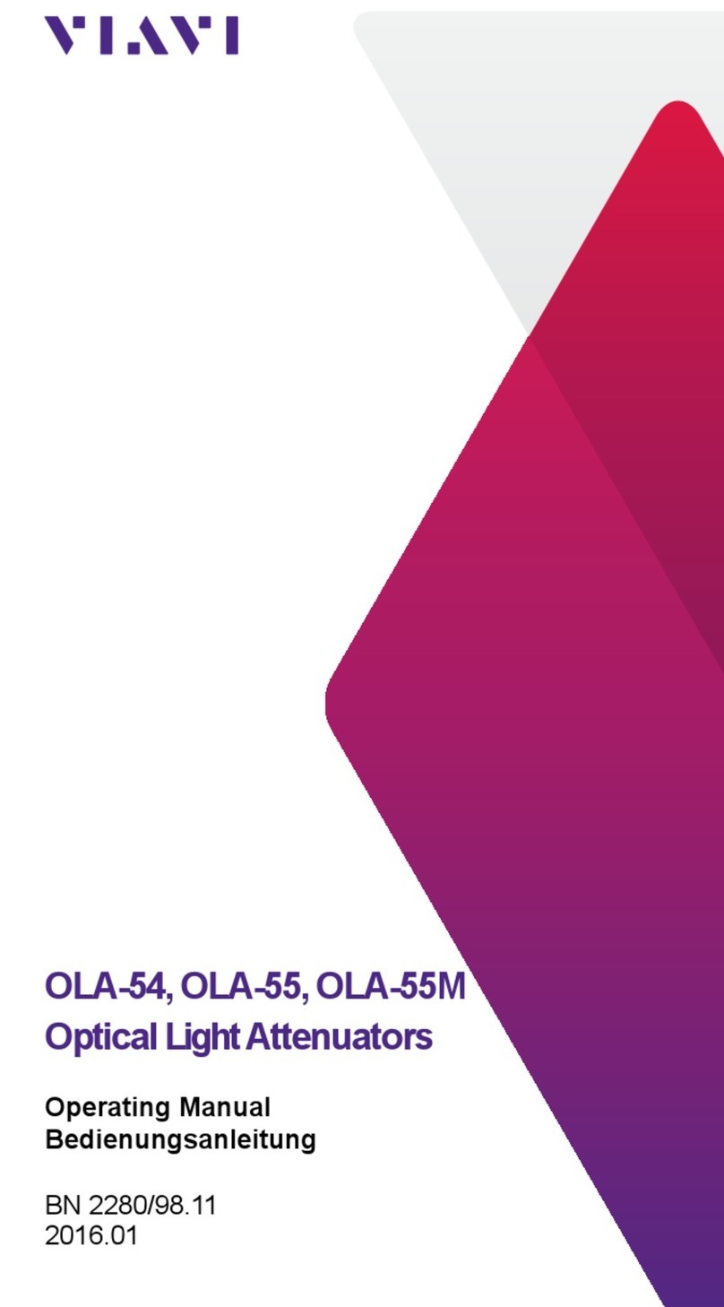 Viavi OLA-54 operating manual