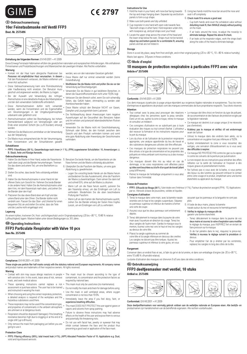 Gime 2575496 operating instructions