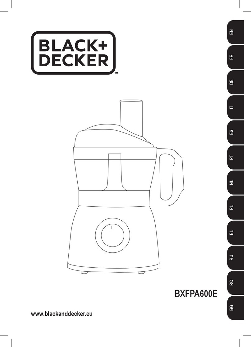 Black & Decker BXFPA600E User manual