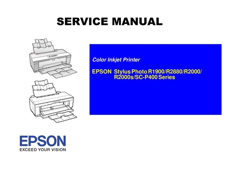 Epson Stylus Photo R2000s Series User manual