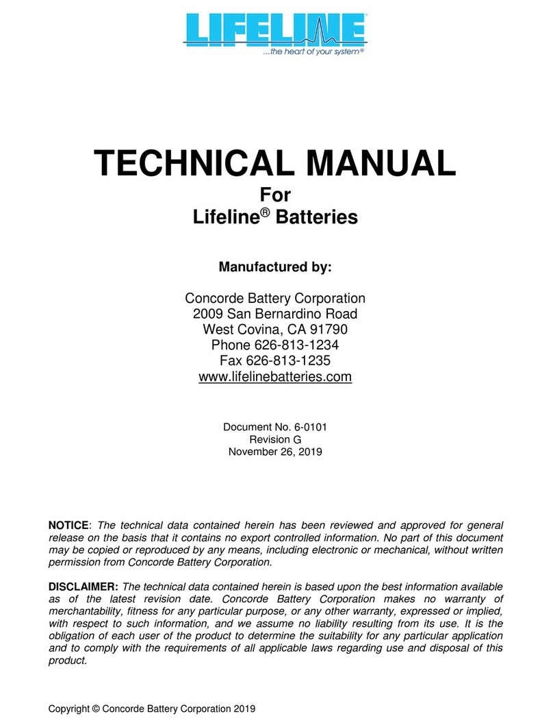 Lifeline GPL Series Technical manual