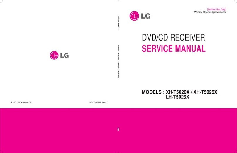 LG XH-T5020X User manual