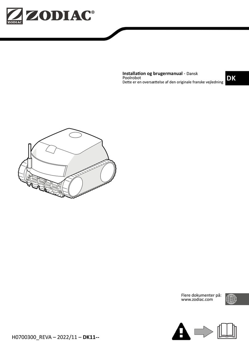Zodiac RE 42 Series User manual Zodiac RE 42 Series User manual