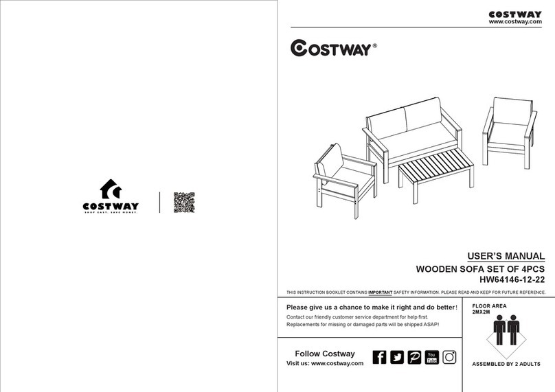 Costway HW64146-12-22 User manual