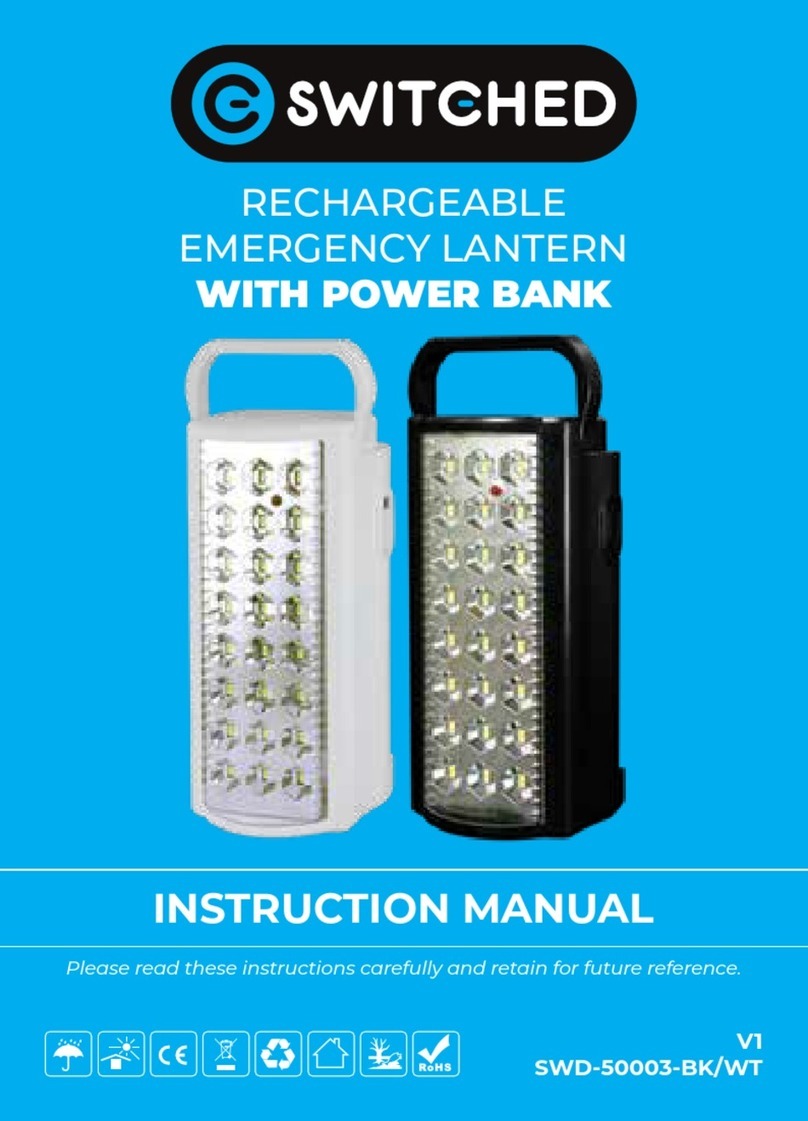 Switch-Ed SWD-50003-BK instruction manual