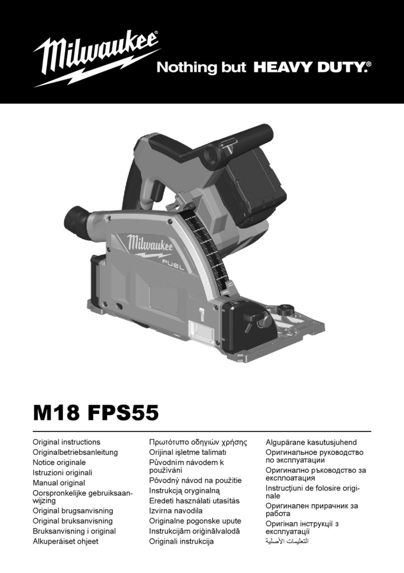 Milwaukee M18 FPS55 Original instructions