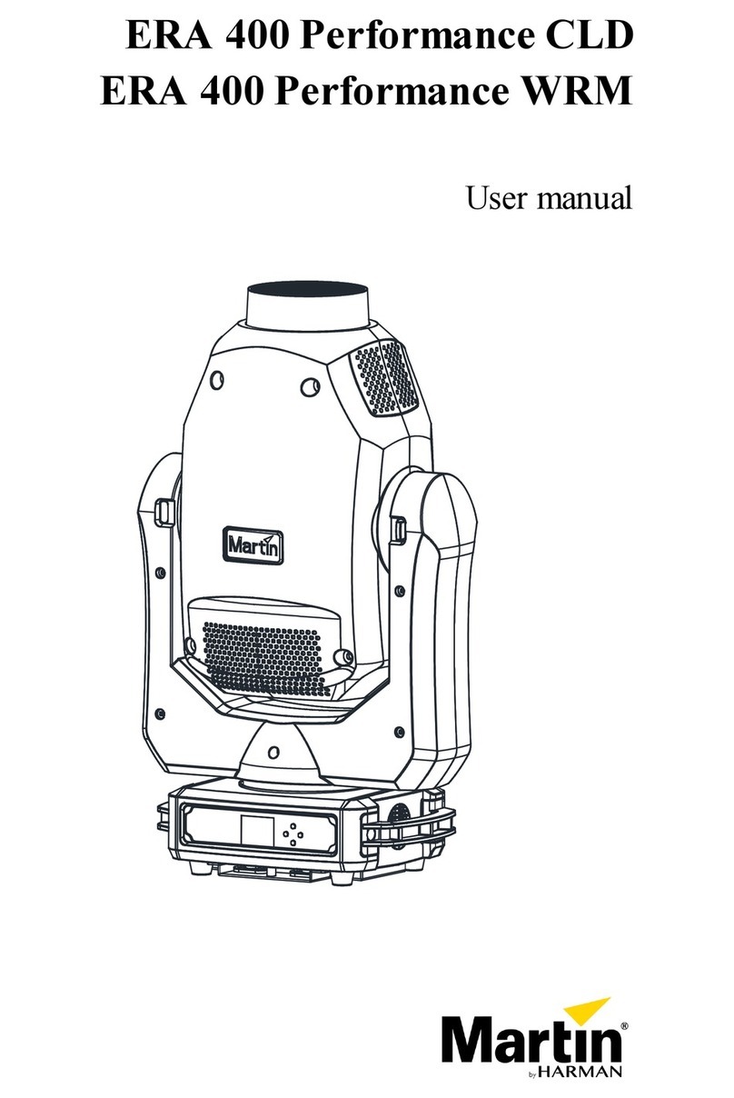 Harman Martin ERA 400 Performance CLD user manual