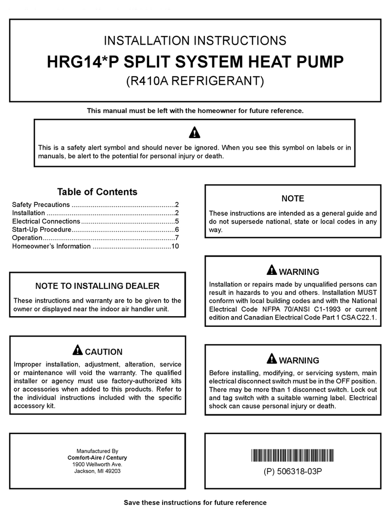 Mars HRG14 P Series installation instructions Mars HRG14 P Series installation instructions