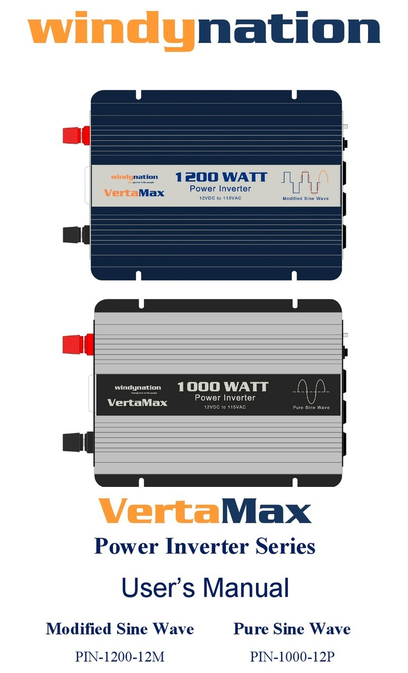 WINDY NATION VertaMax Series User manual