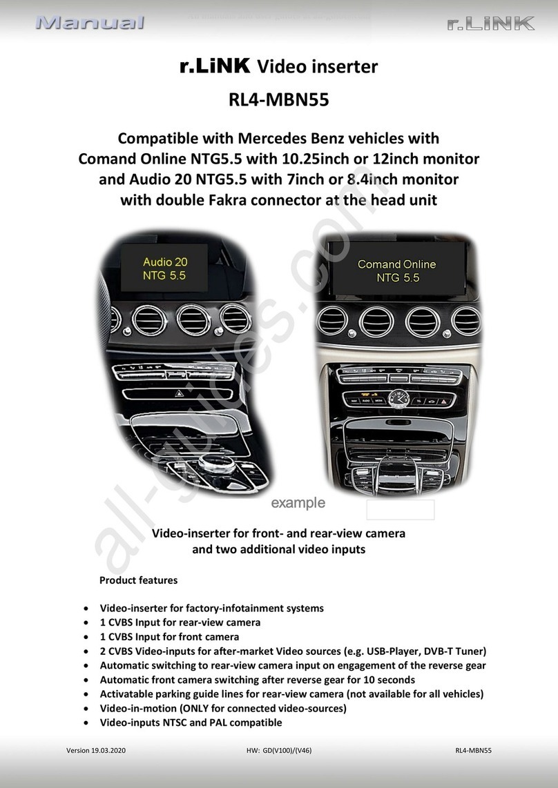 NavLinkz RL4-MBN55 User manual NavLinkz RL4-MBN55 User manual