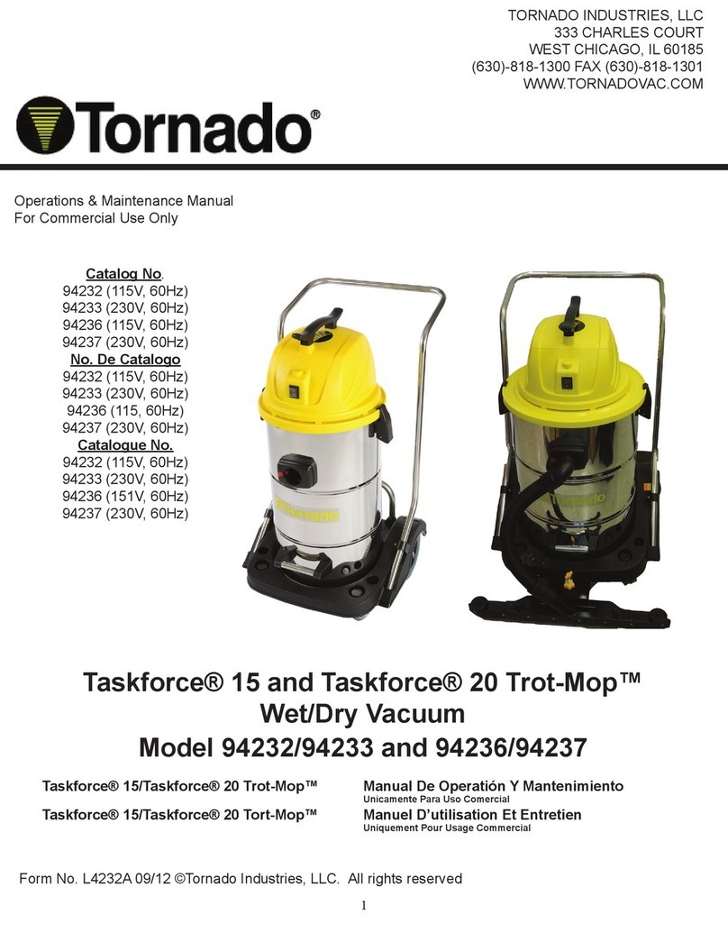 Tornado Taskforce 15 Trot-Mop Manual