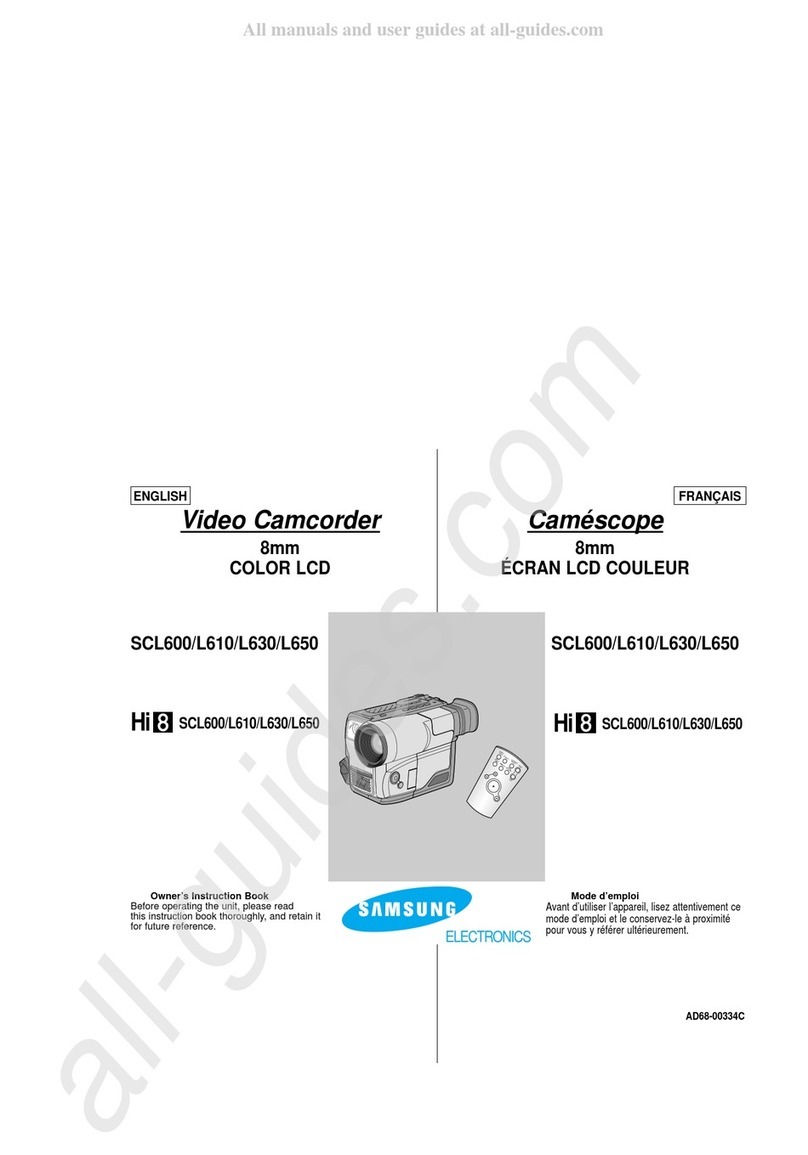 Samsung SC-L600 Owner's instruction book