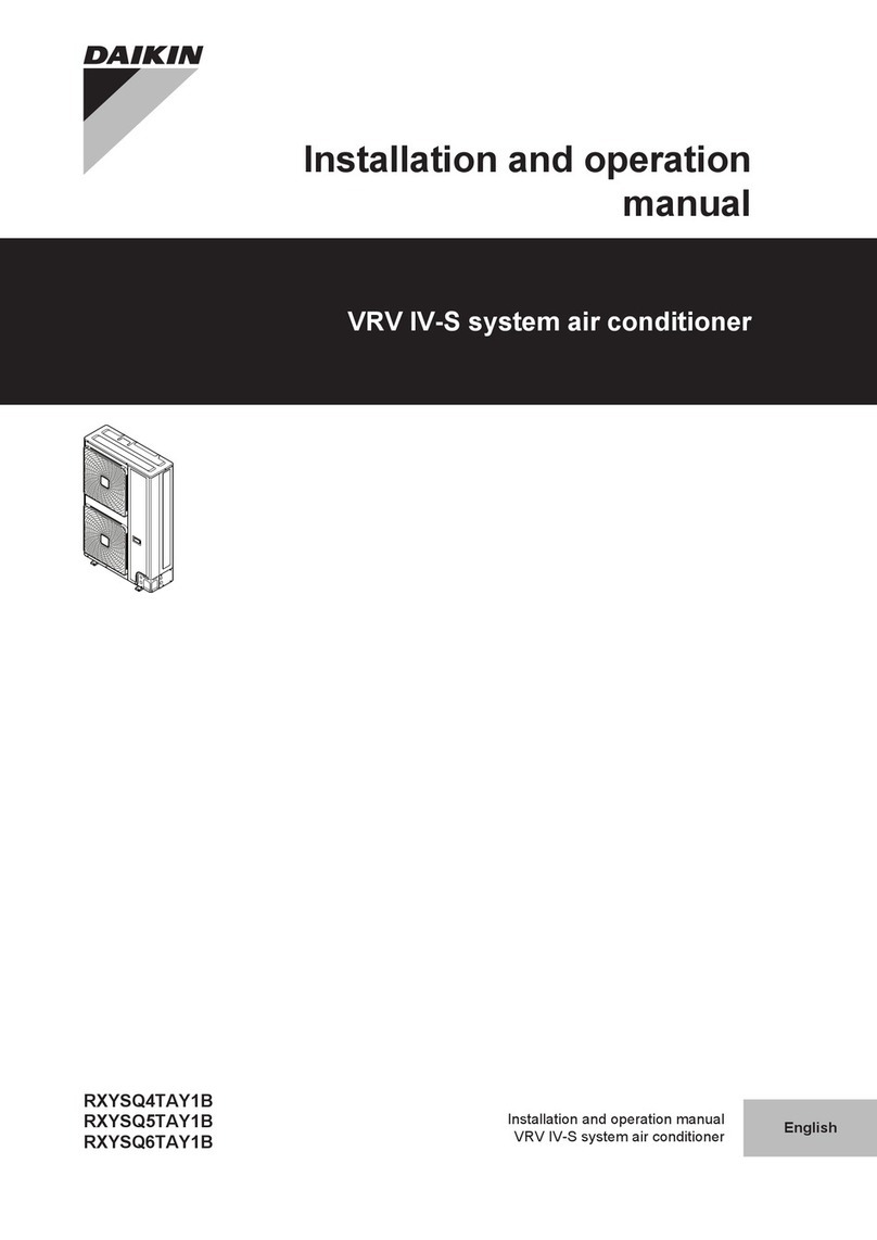 Daikin RXYSQ4TAY1B User manual