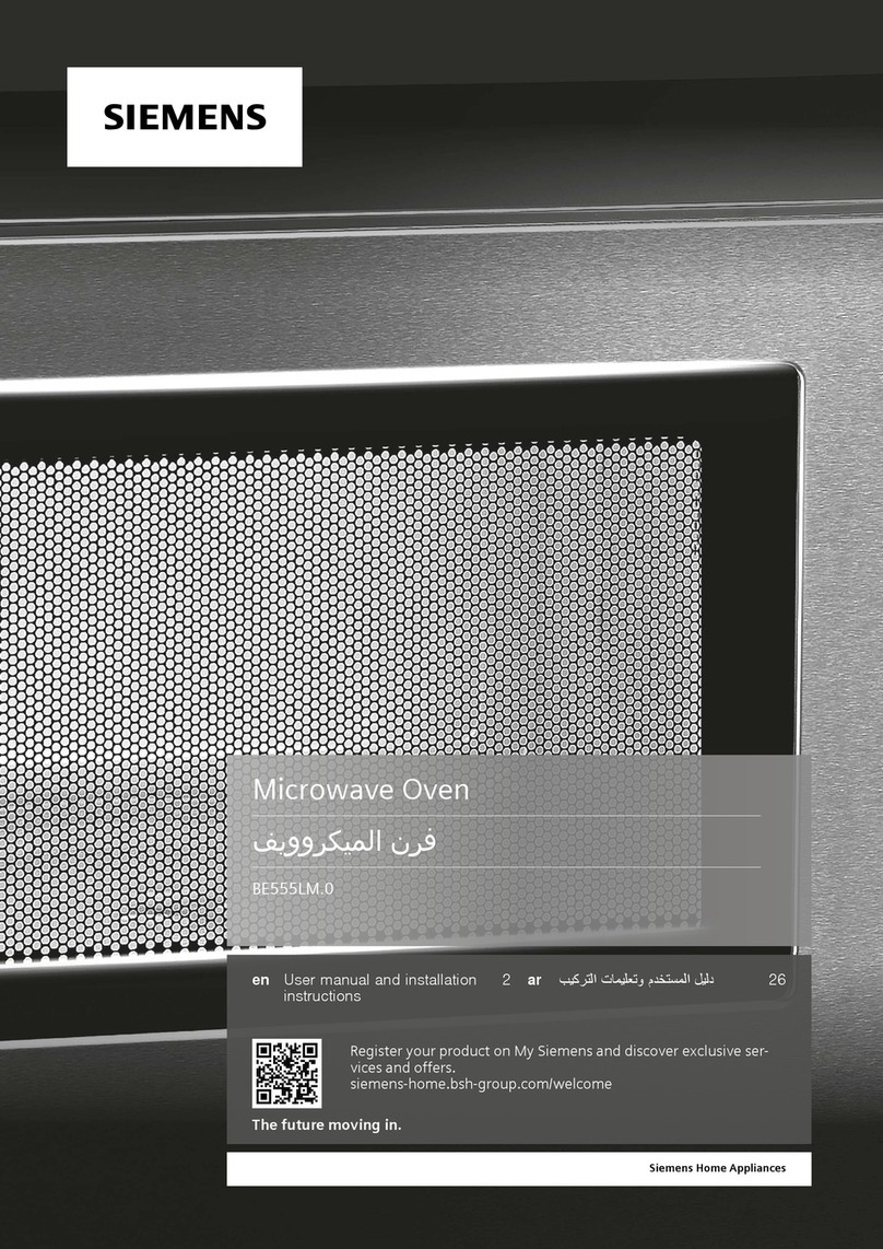 Siemens BE555LM 0 Series User manual