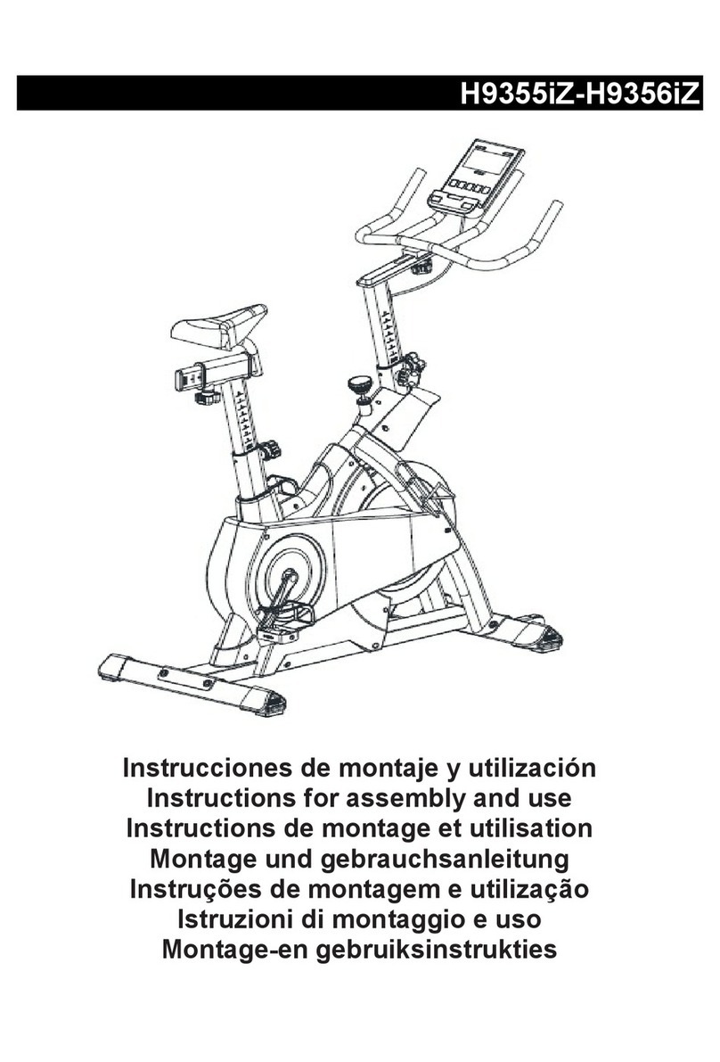 BH FITNESS H9355iZ Instructions for assembly and use BH FITNESS H9355iZ Instructions for assembly and use