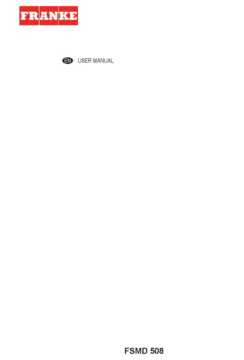 Franke FSMD 508 User manual