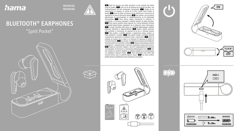 Hama Spirit Pocket User manual