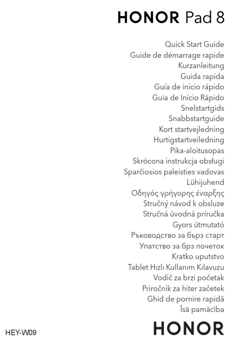 honor HEY-W09 User manual