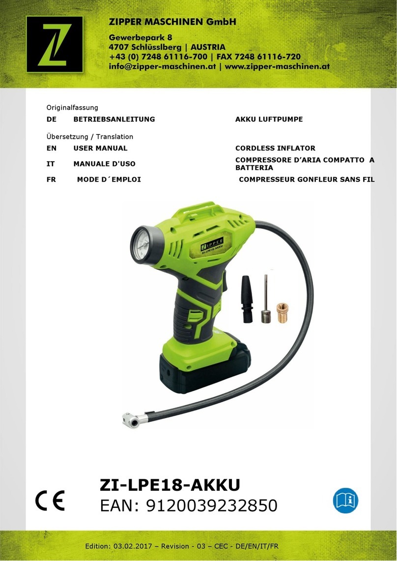 Z.I.P.P.ER MASCHINEN ZI-LPE18-AKKU User manual Z.I.P.P.ER MASCHINEN ZI-LPE18-AKKU User manual