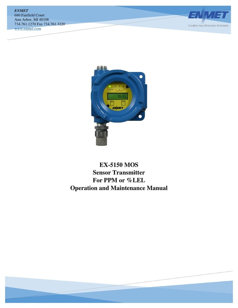 ENMET EX-5150 MOS Operation and maintenance manual