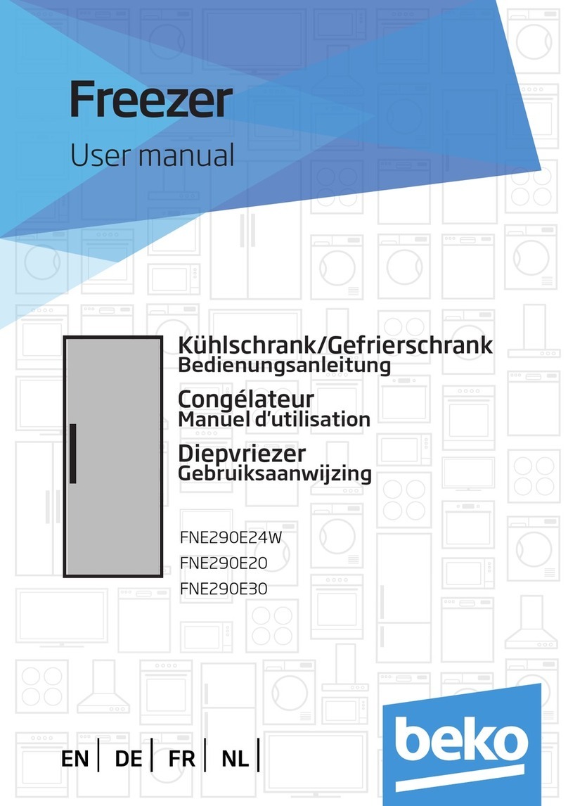 Beko FNE290E24W user manual
