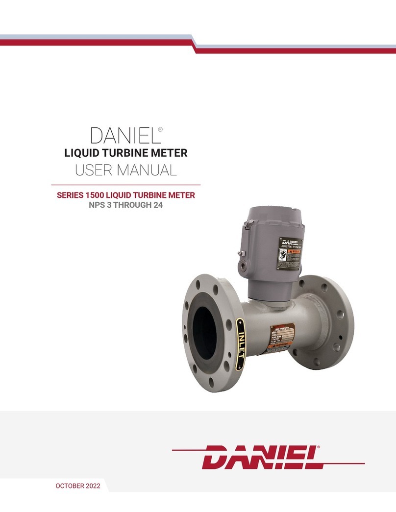 DANIEL 1500 Series user manual
