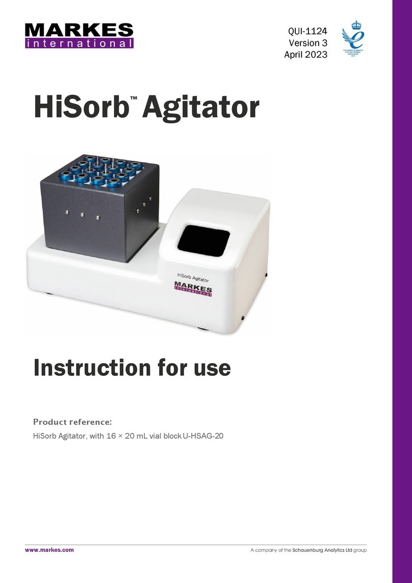 Markes International HiSorb Agitator User manual