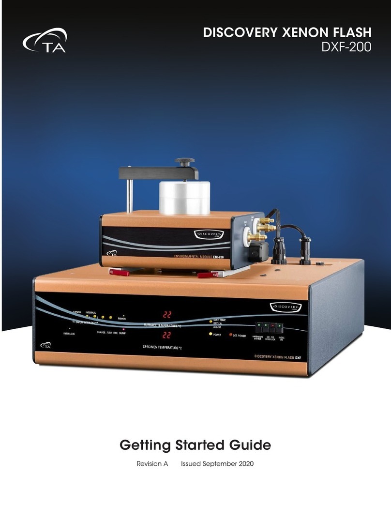 TA Instruments DISCOVERY XENON FLASH Getting started guide