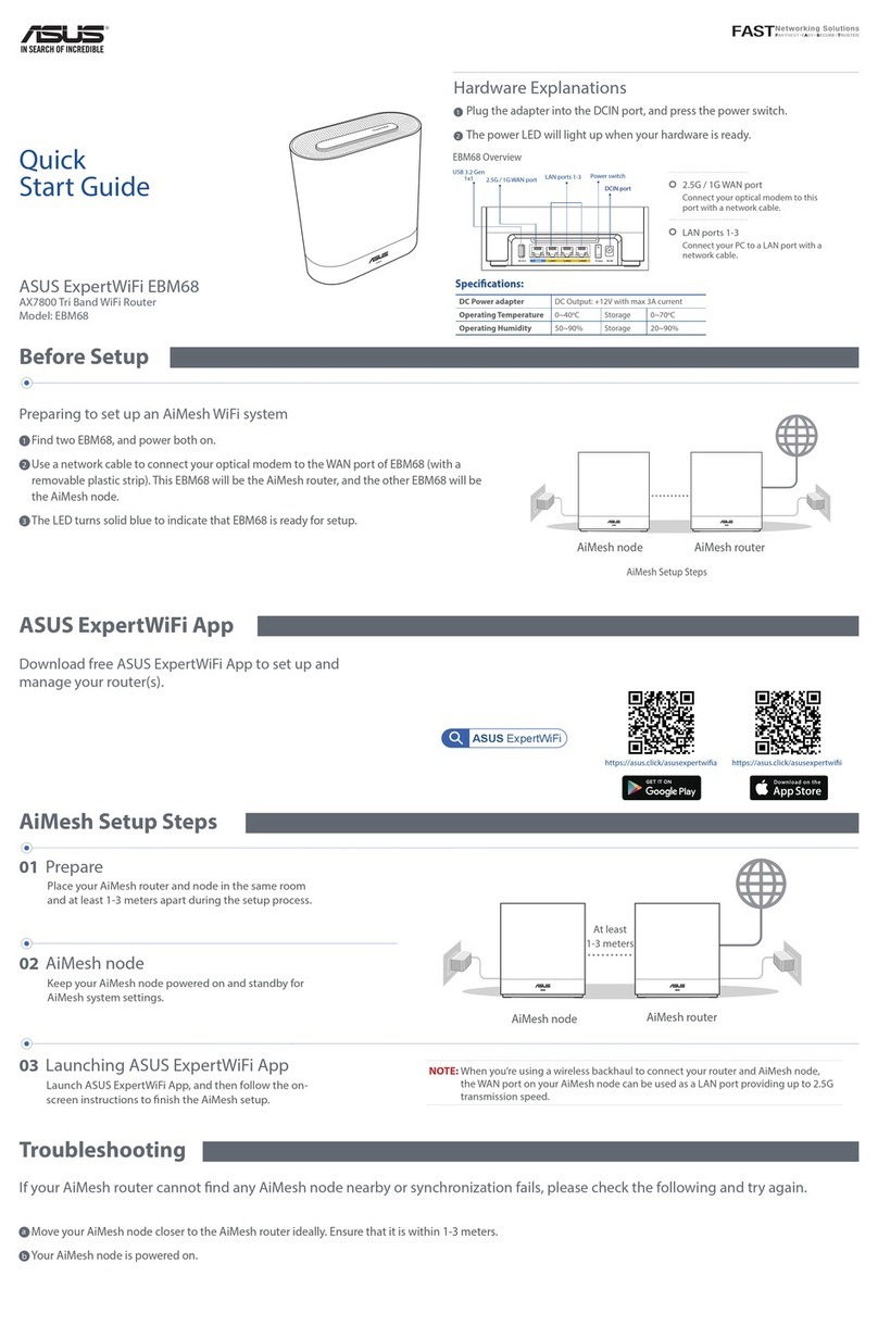 Asus ExpertWiFi EBM68 User manual