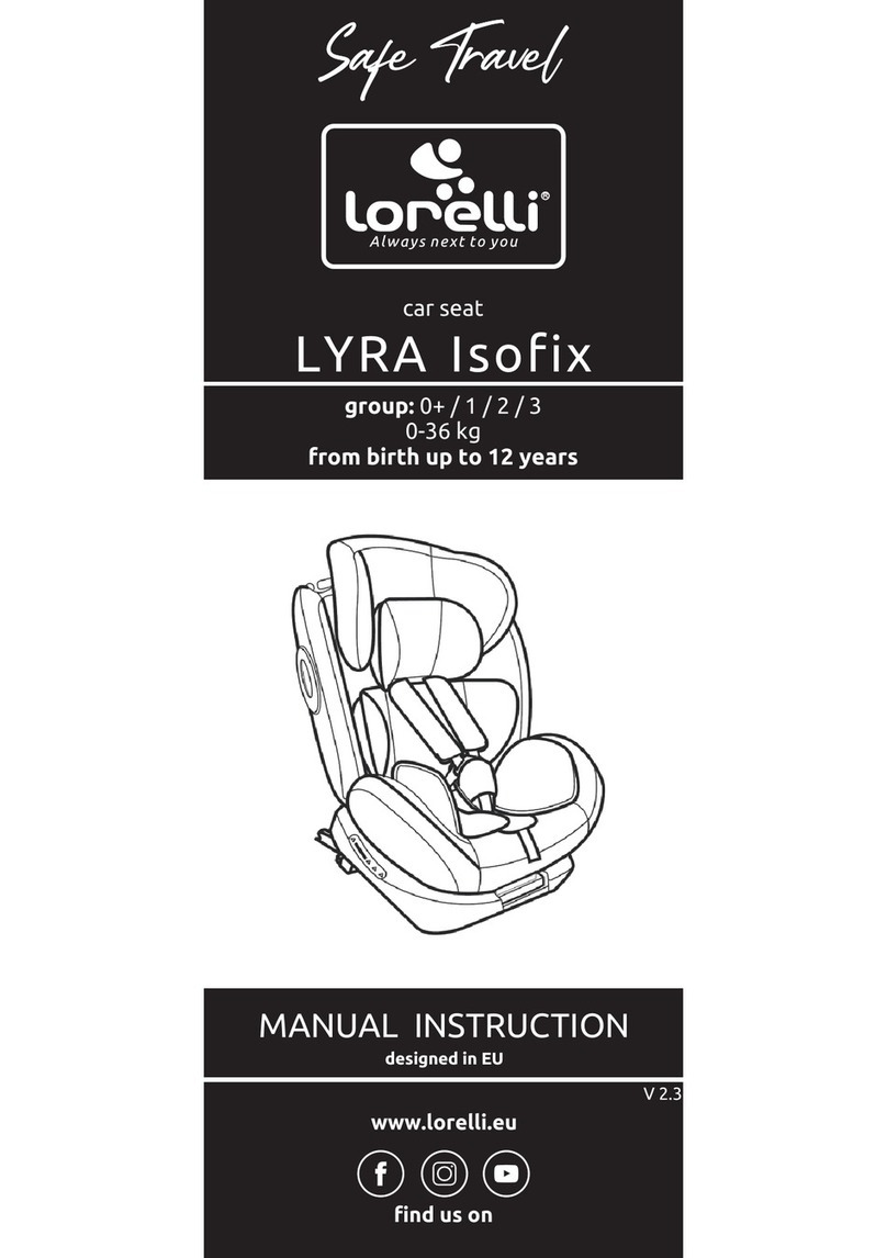 Lorelli LYRA Isofix Manual instruction