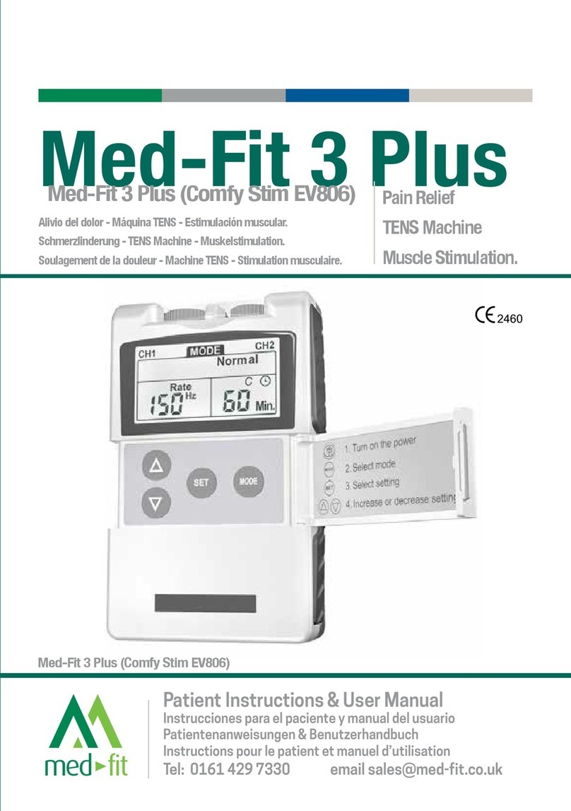 Med-Fit 3 Plus user manual