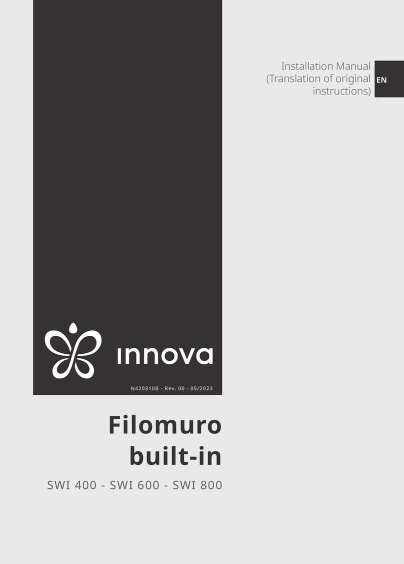 Innova Filomuro SWI 400 installation manual