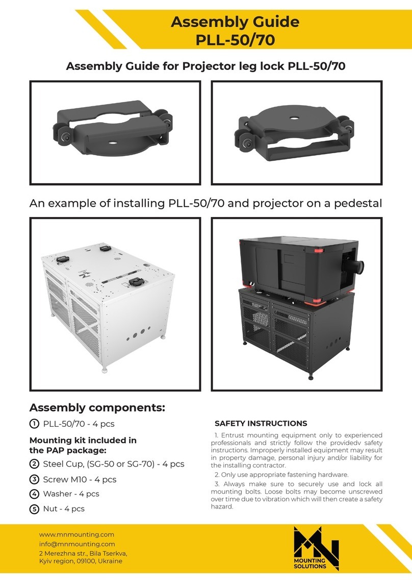 Mounting Solutions PLL-50/70 Assembly guide