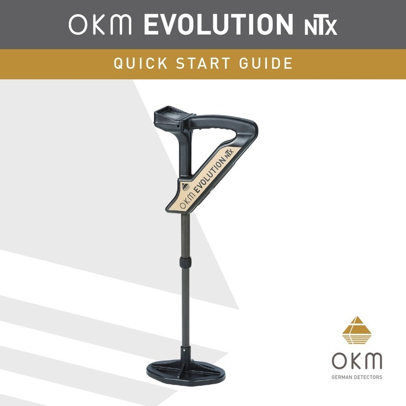 OKM EVOLUTION NTX User manual OKM EVOLUTION NTX User manual