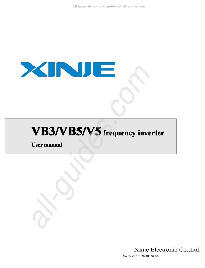 Xinje VB3 user manual